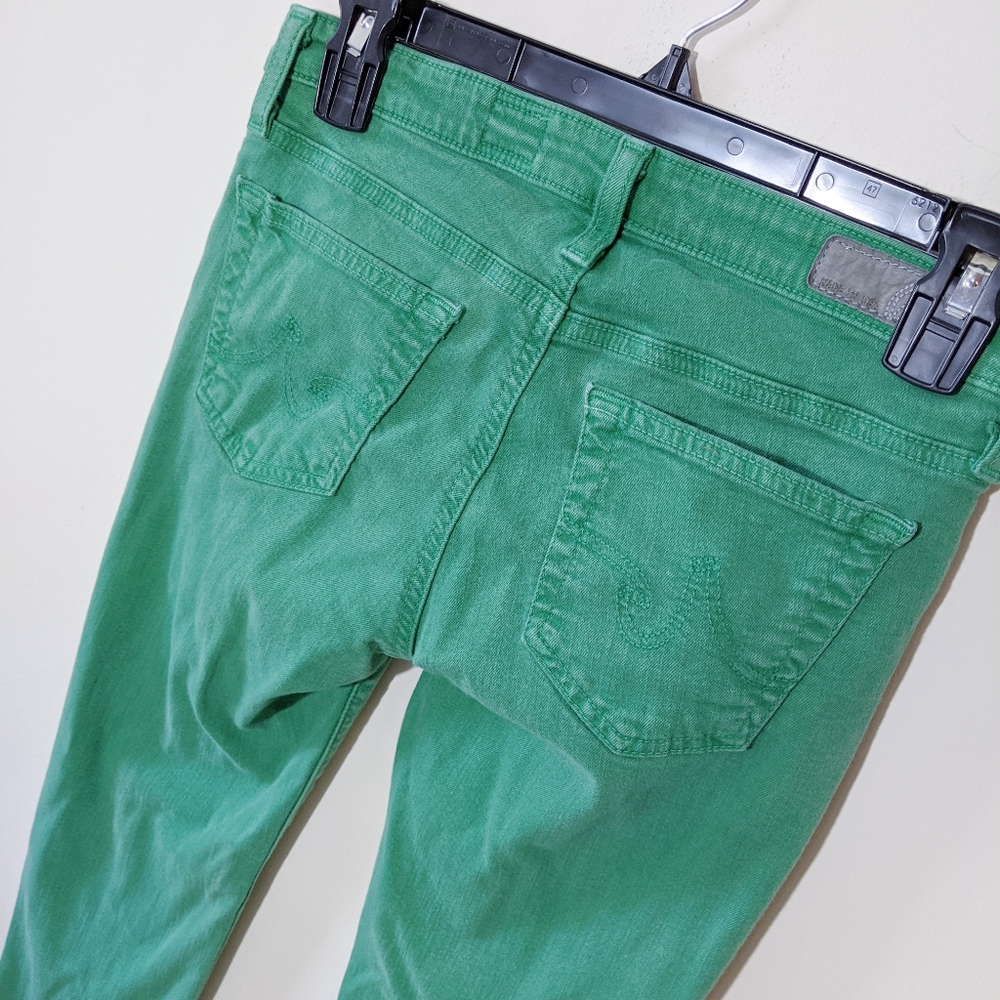 AG size 26R Green The Stevie Ankle jeans - Picture 7 of 7